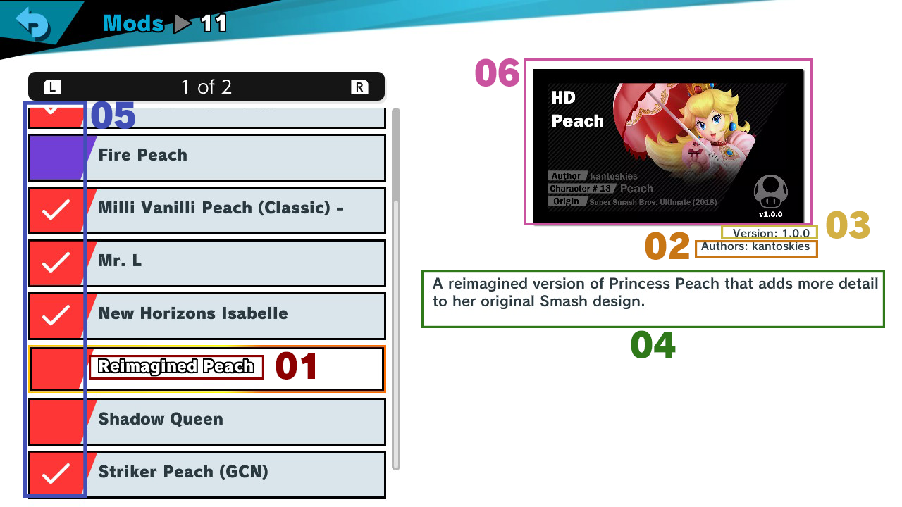 ARCropolis Mod Manager Guide (info.toml) [Super Smash Bros. Ultimate]  [Tutorials]